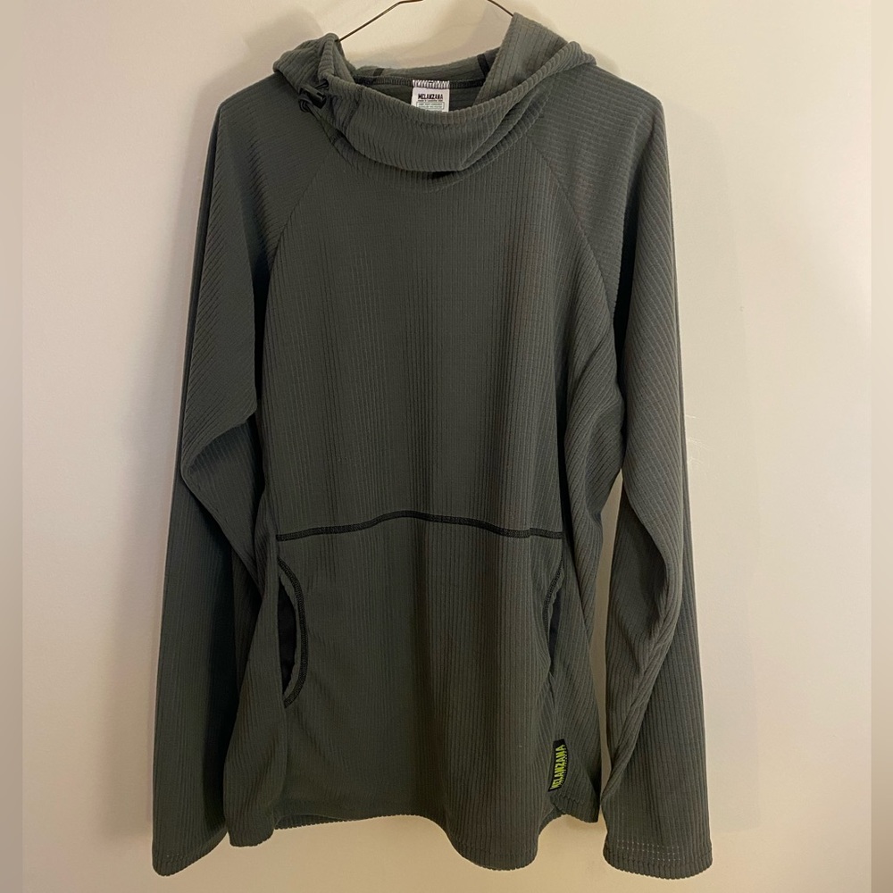 Melanzana Men’s Medium Micro-Grid Hoodie - NWT